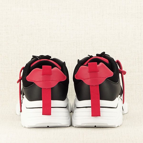 Sneakers negru cu rosu Ioana M2 [7]