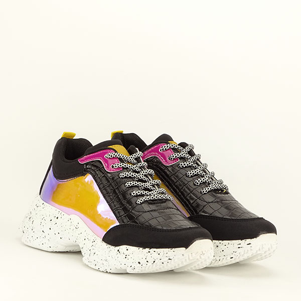 Sneakers negru Daiana M3 [4]