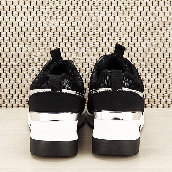 Sneakers negru High-Top Crina M4 [6]