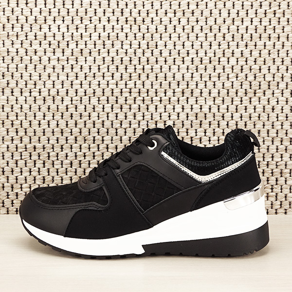 Sneakers negru High-Top Crina M4 [2]
