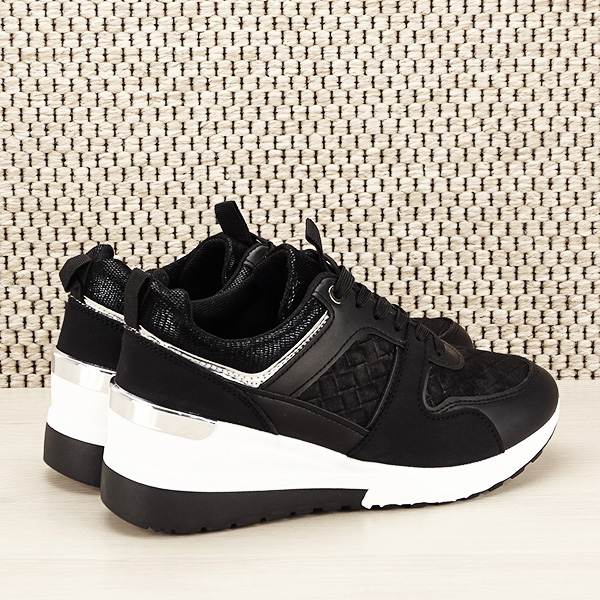 Sneakers negru High-Top Crina M4 [5]