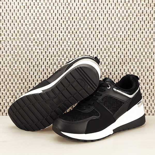 Sneakers negru High-Top Crina M4 [8]