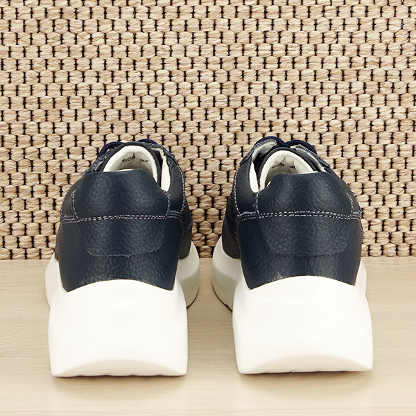 Sneakers piele naturala Aniela bleumarin M5 [6]