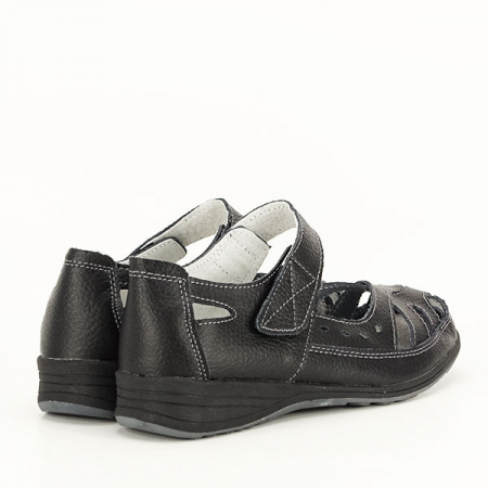 Balerini piele naturala Oana negru M5 [4]