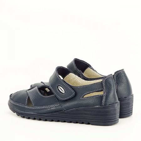 Balerini piele naturala Teo bleumarin M5 [4]