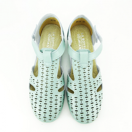 Balerini verde menta din piele naturala 5112 M3 [6]