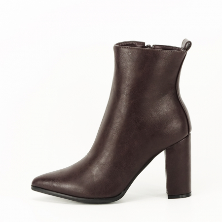 Botine - Botine dama elegante B-E5133-1 118 Maro