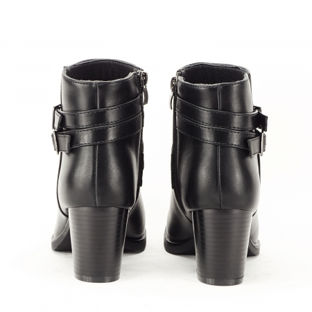 Botine dama casual B-750-12 116 Negru [4]