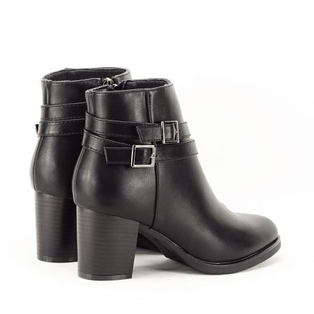 Botine dama casual B-750-12 116 Negru [7]