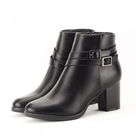 Botine dama casual B-750-12 116 Negru [2]
