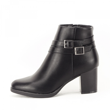 Botine dama casual B-750-12 116 Negru [1]