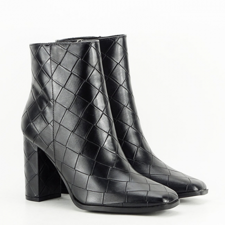 Botine negre elegante B-3317 113 [6]