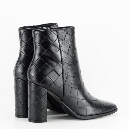 Botine negre elegante B-3317 113 [4]