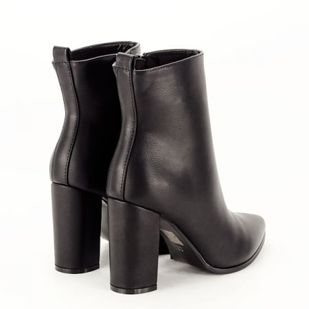 Botine negre elegante B-E5133-1 118 [5]
