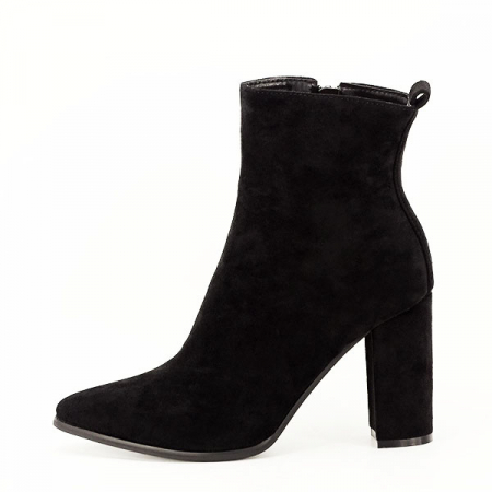 Botine - Botine negre elegante Ria 118