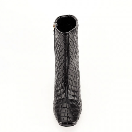 Botine negre office/casual B-KS-101 116 [6]