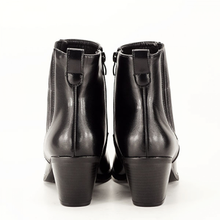 Botine negre office/casual B-9357 117 [6]