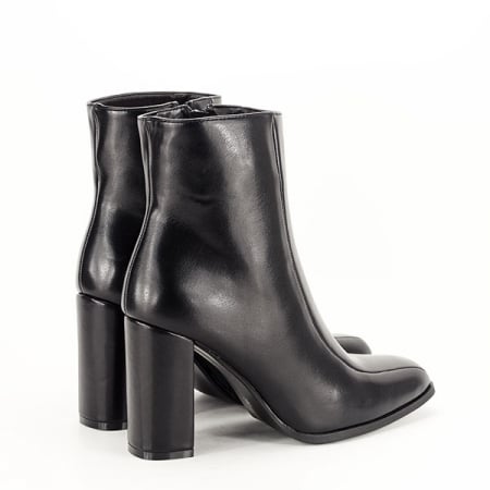 Botine negre office/casual B-9351 118 [8]
