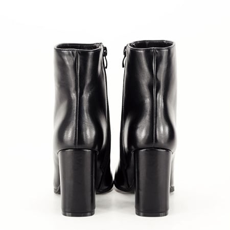 Botine negre office/casual B-9351 118 [6]