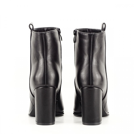 Botine negre office/casual Ginger 117 [5]