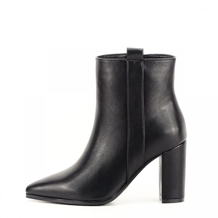 Botine negre office/casual Ginger 117 [1]