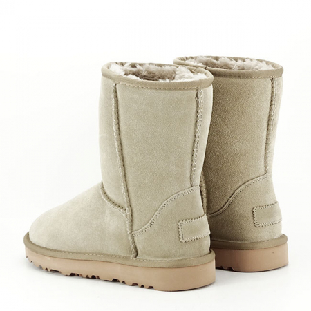 Cizme bej din piele naturala B-L7830 115 [1]