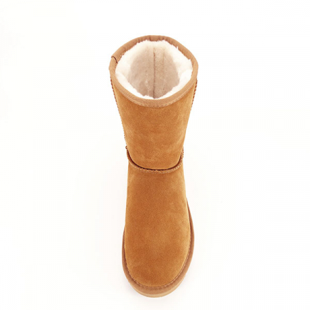 Cizme camel din piele naturala B-L7830 116 [8]