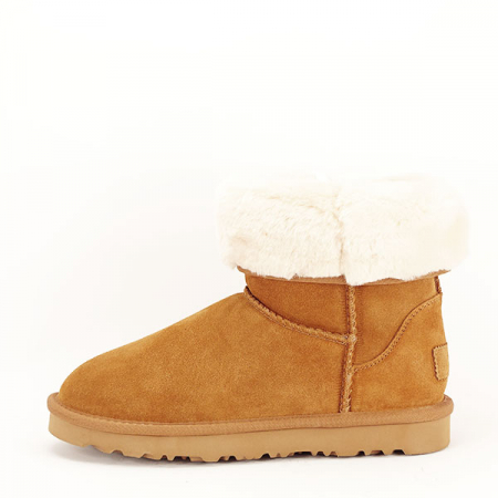 Cizme camel din piele naturala B-L7830 116 [9]