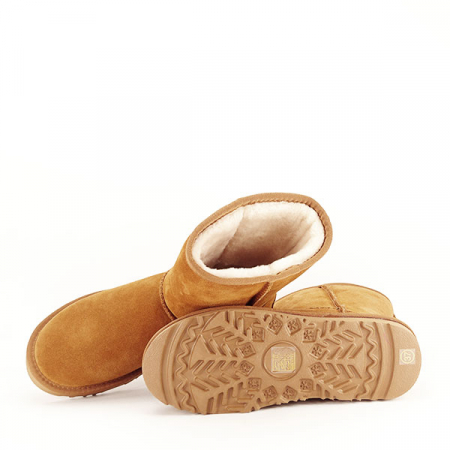 Cizme camel din piele naturala B-L7830 116 [5]