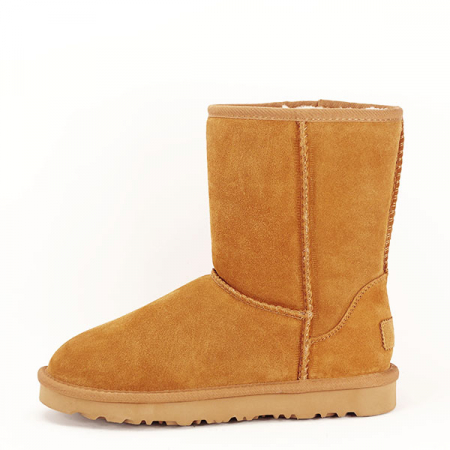 Cizme - Cizme camel din piele naturala B-L7830 116