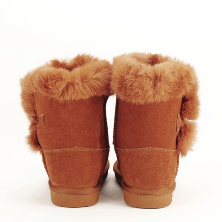 Cizme copii maro din piele naturala B-LBS2021 123 [6]