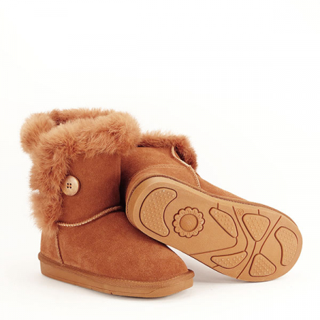 Cizme copii maro din piele naturala B-LBS2021 123 [5]