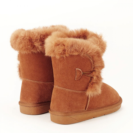 Cizme copii maro din piele naturala B-LBS2021 123 [4]