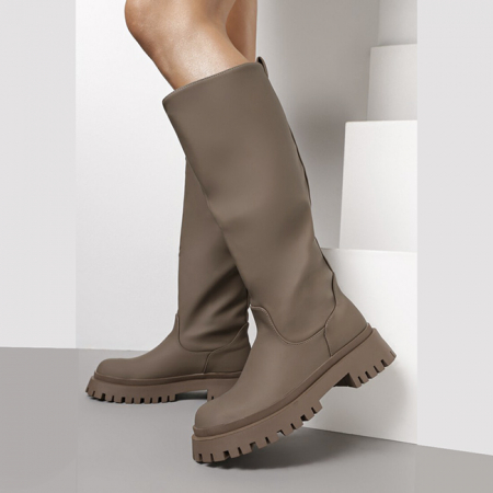 Cizme kaki lungi B-7773A 115 [1]