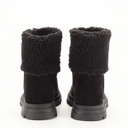 Cizme negre calduroase pentru copii Sabrina 132 [6]