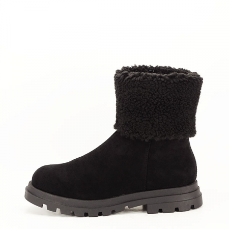 Cizme negre calduroase pentru copii Sabrina 132 [1]