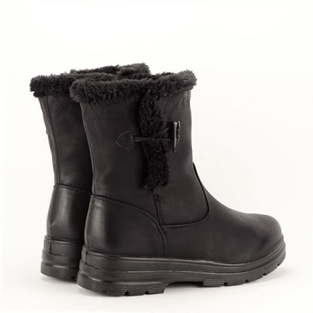 Cizme negre casual B-JM136 117 [4]