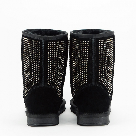 Cizme negre din piele naturala W8008 112 [5]
