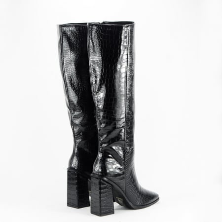 Cizme negre elegante B-15808 113 [4]