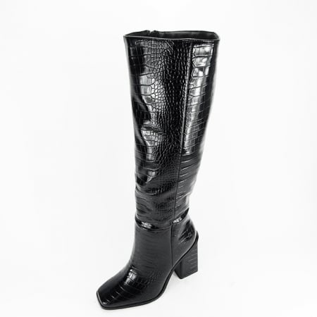 Cizme negre elegante B-15808 113 [6]