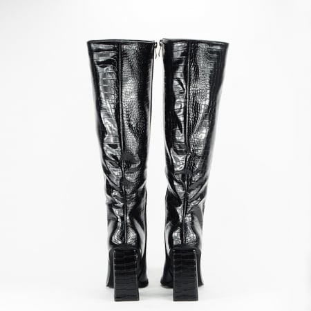 Cizme negre elegante B-15808 113 [7]