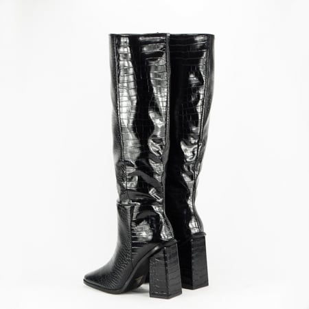 Cizme negre elegante B-15808 113 [8]