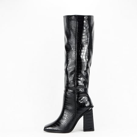 Cizme negre elegante B-15808 113 [2]
