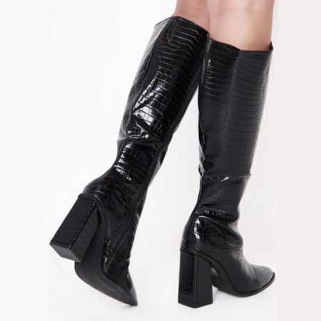 Cizme negre elegante B-15808 113 [1]