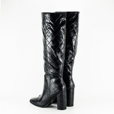 Cizme negre elegante B-3319 115 [2]