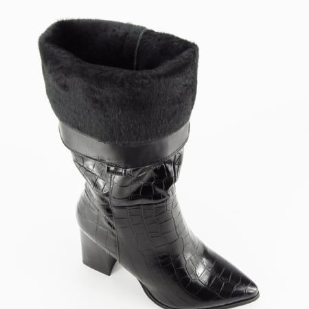 Cizme negre elegante B-Z1141 114 [6]
