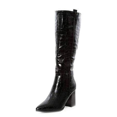 Cizme negre elegante B-Z1141 114 [4]
