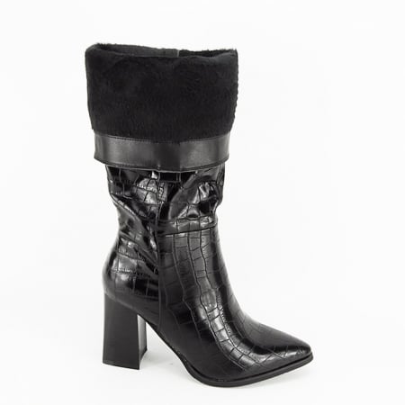 Cizme negre elegante B-Z1141 114 [5]
