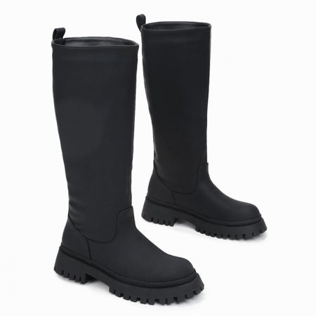 Cizme negre lungi B-7773A 115 [5]
