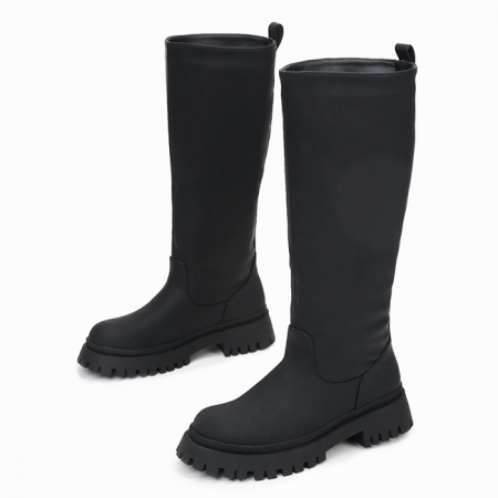 Cizme negre lungi B-7773A 115 [3]
